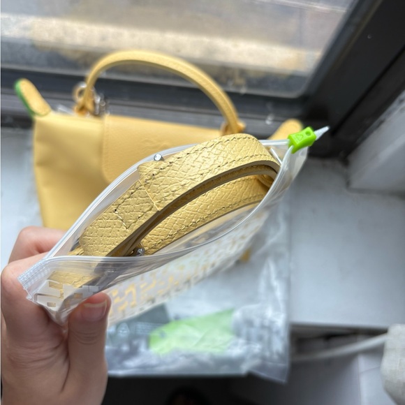 Longchamp Yellow Mini Bag - Picture 4 of 4